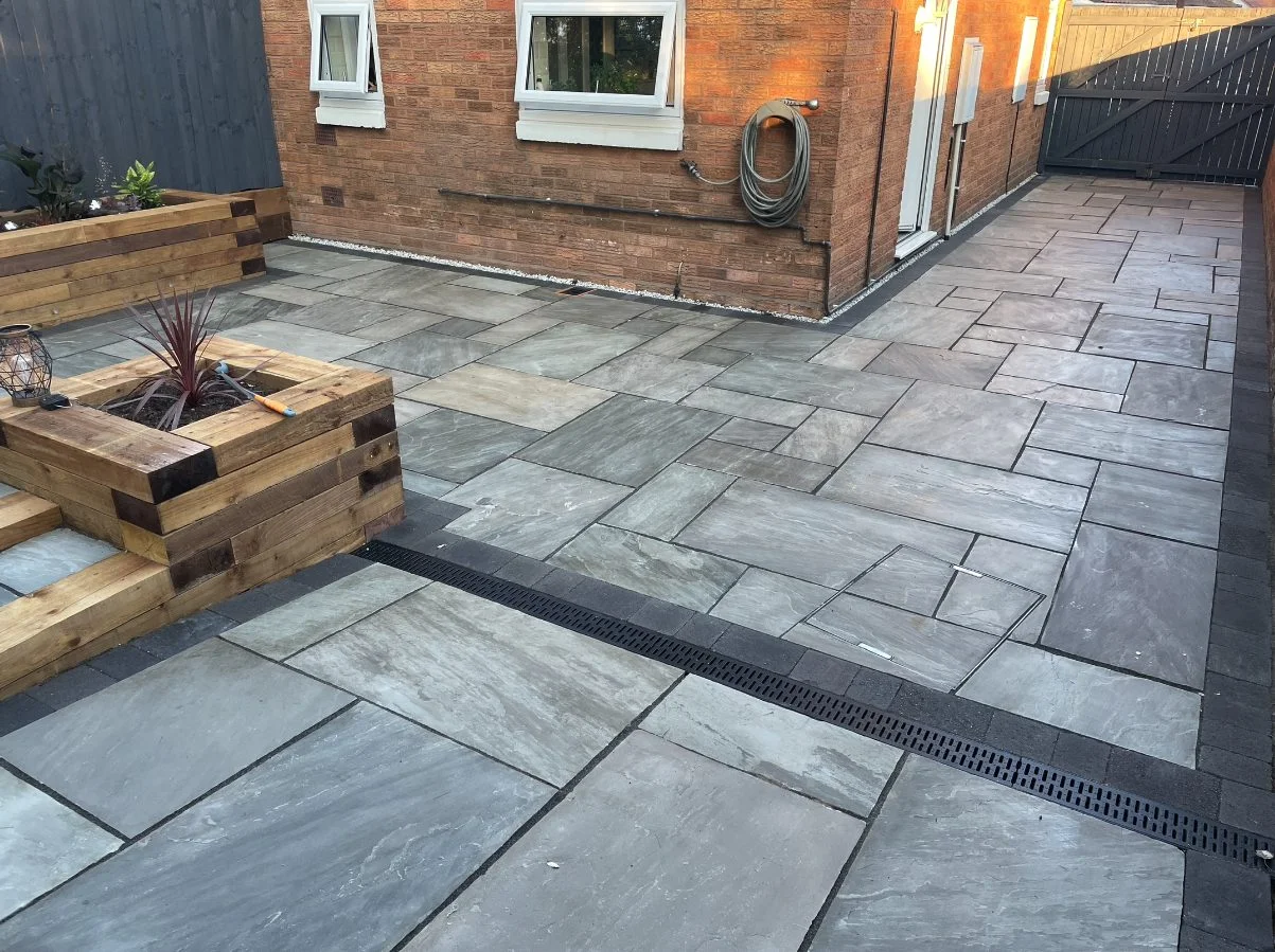 Kandla Grey - After Colour Enhnacer • Stone floor restoration, Manchester | Hardfloor Restoration Kandla Grey - After Colour Enhnacer