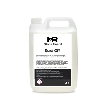 HR Rust Off Patio Rust Remover • Stone floor restoration, Manchester | Hardfloor Restoration Bottle of HR Rust Off patio rust remover.