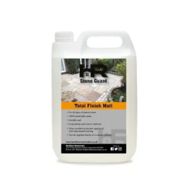 HR Total Finish Matt sealer. patio sealer, sandstone sealer, limestone sealer