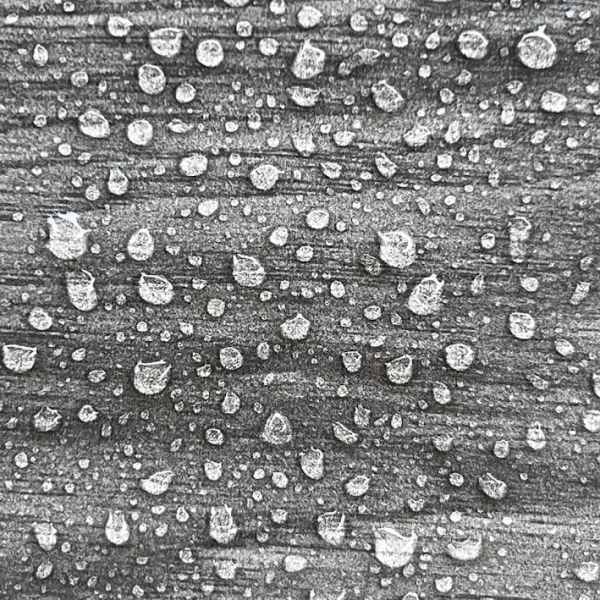 Porcelain Tile sealed with HR Total Finish Matt, it showcasing it abillity to protect the tile from water and oil based stains by making the water bead on the surface of the tile.