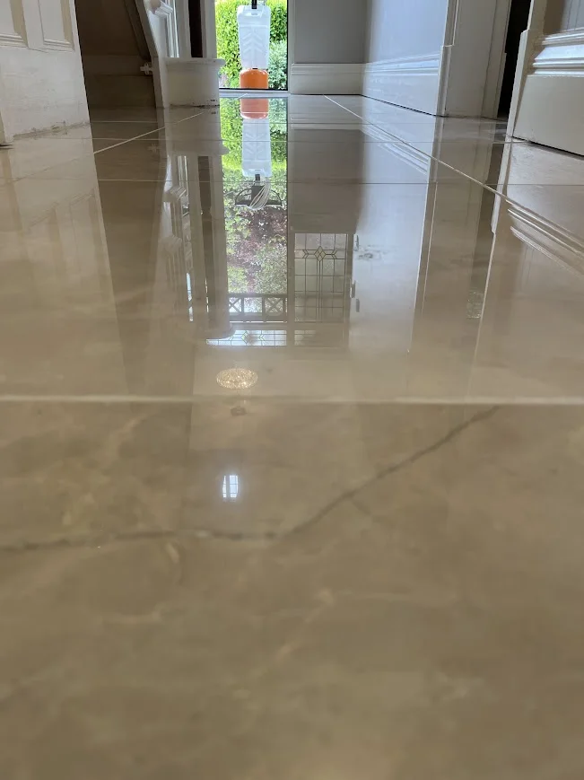 this is a marble floor thats been cleaned by hardfloor restoration stone floor cleaning service for Marble Floor Cleaning.