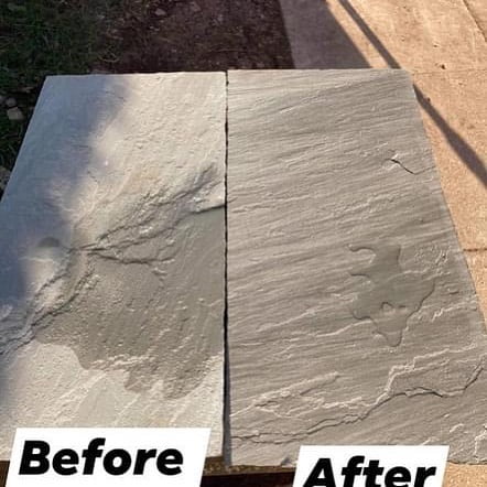 231672787_574068416951976_5015400658946030741_n HR Colour Enhancer Patio Sealer on kandla grey sandstone