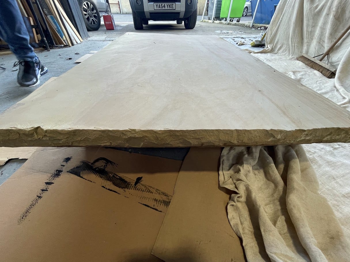 Sandstone table top polishing before sandstone table polishing Manchester, sandstone polishing