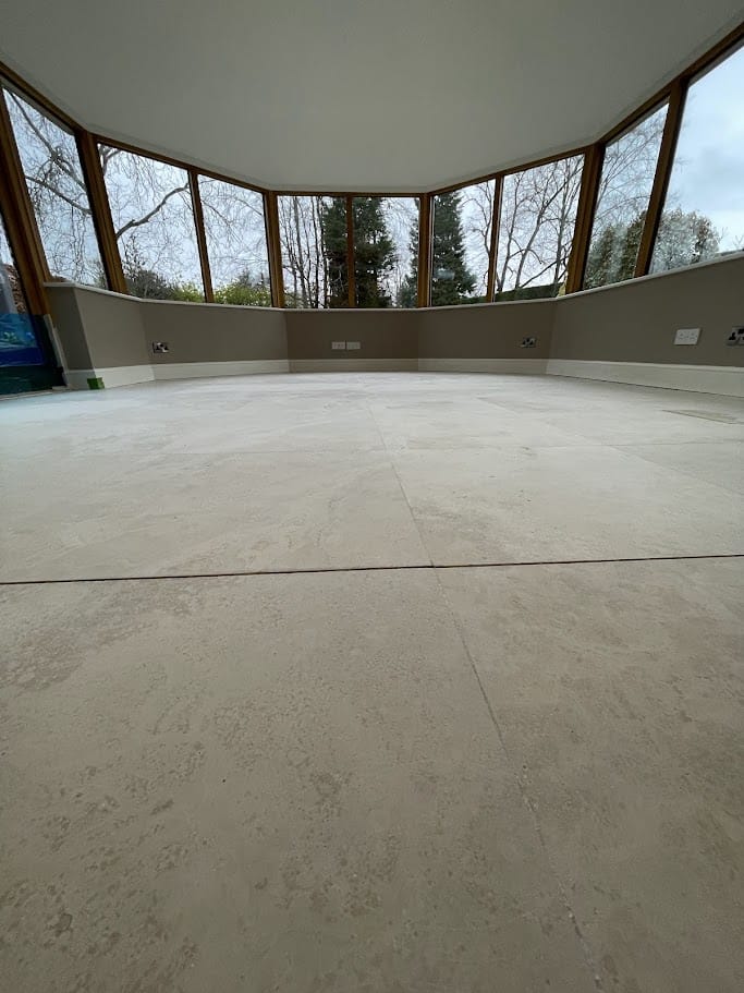 Travertine Floor Polishing Manchester Travertine floor polishing
