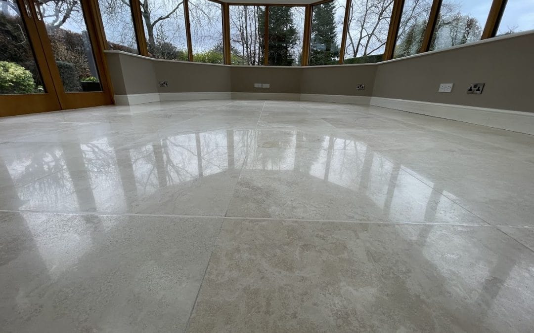 Travertine Floor Restoration