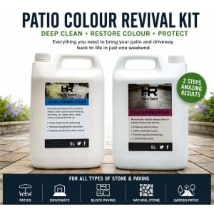 patio bundle, HR Total Power Clean & HR Colour Enhnacer Only £149+vat
