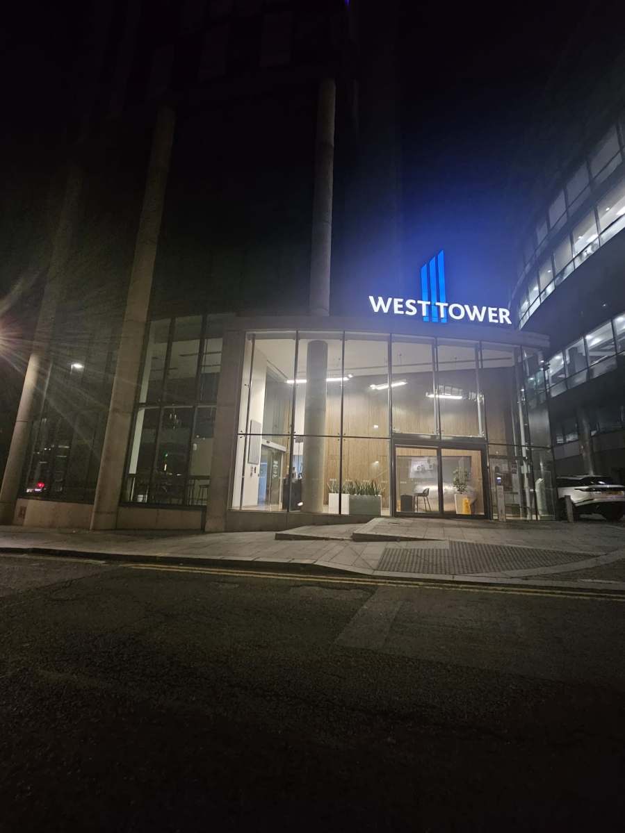 West Tower building exterior